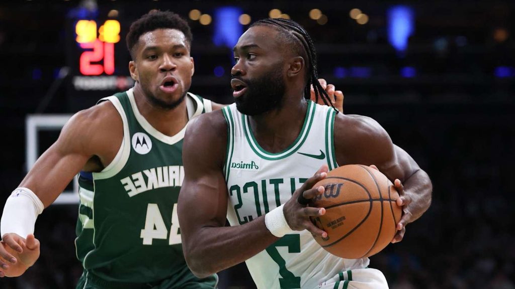 Jaylen Brown Fires Back at Nike Over 'Childish' Tweet as Giannis Feud Continues 