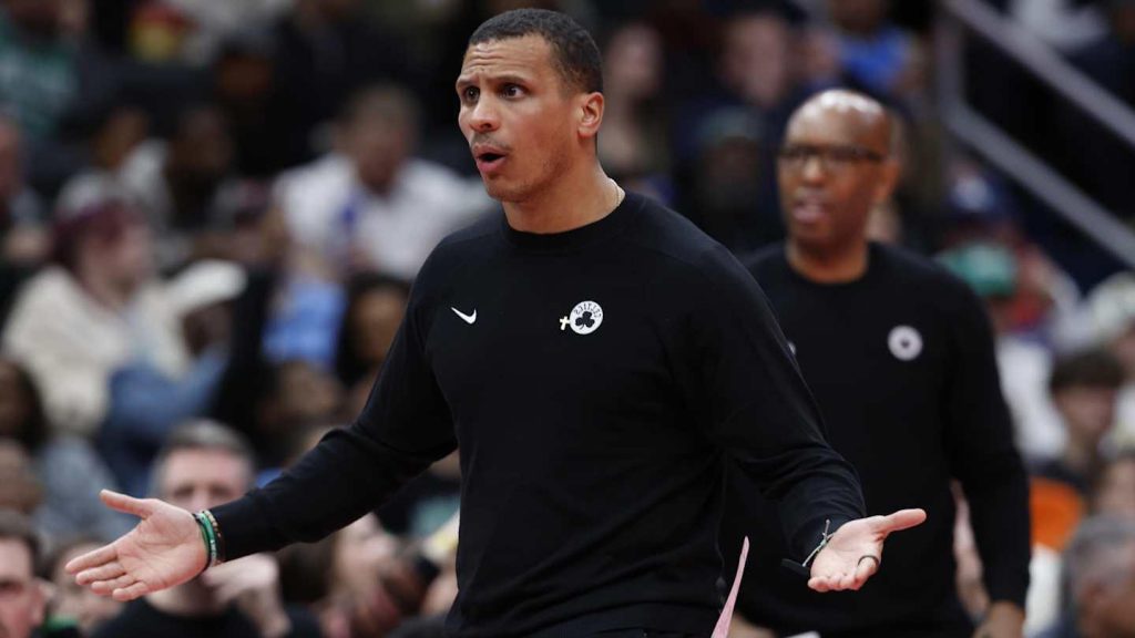 Celtics' Joe Mazzulla Had Very On-Brand Answer When Asked About NBA’s Bad TV Ratings