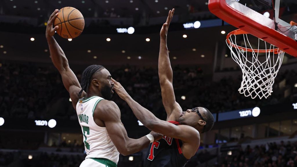 Celtics Announcer Has Epic Reaction to Jaylen Brown's Massive Poster Dunk