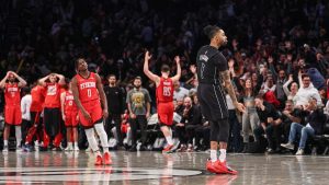 Nets Hit a Pair of Threes in Six Seconds to Pull Huge Upset Over Rockets