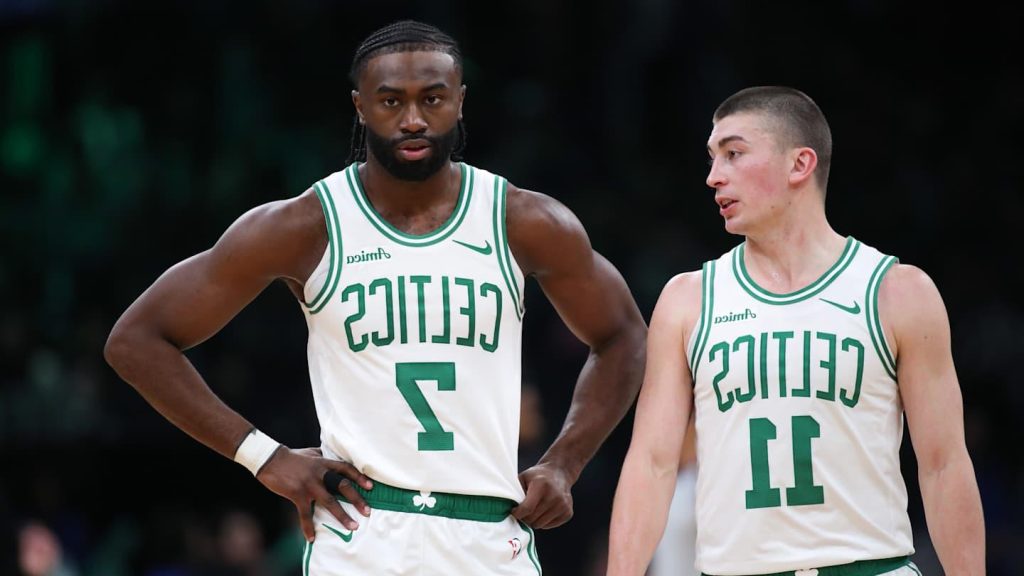 Jaylen Brown Had Perfect Response to Payton Pritchard and Derrick White's Historic Game