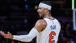 NBA Fines Knicks' Josh Hart $2K For Egregious Flop vs. Celtics