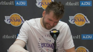 Luka Doncic Addresses Heavily Wrapped Elbow With Funny Line