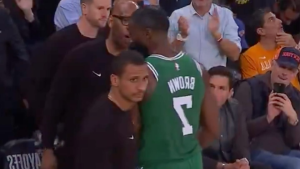Jaylen Brown Fouled Out in the Third Quarter With the Knicks Leading Celtics By 33 Points