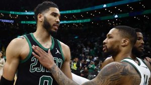 Damian Lillard Posts Photo With Jayson Tatum Amid Coinciding Achilles Rehabs
