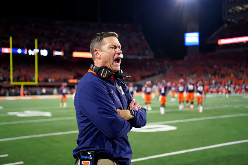 “I Can't Repeat What I Said At Halftime” Sparks Split Over Illinois' 2025 Tone