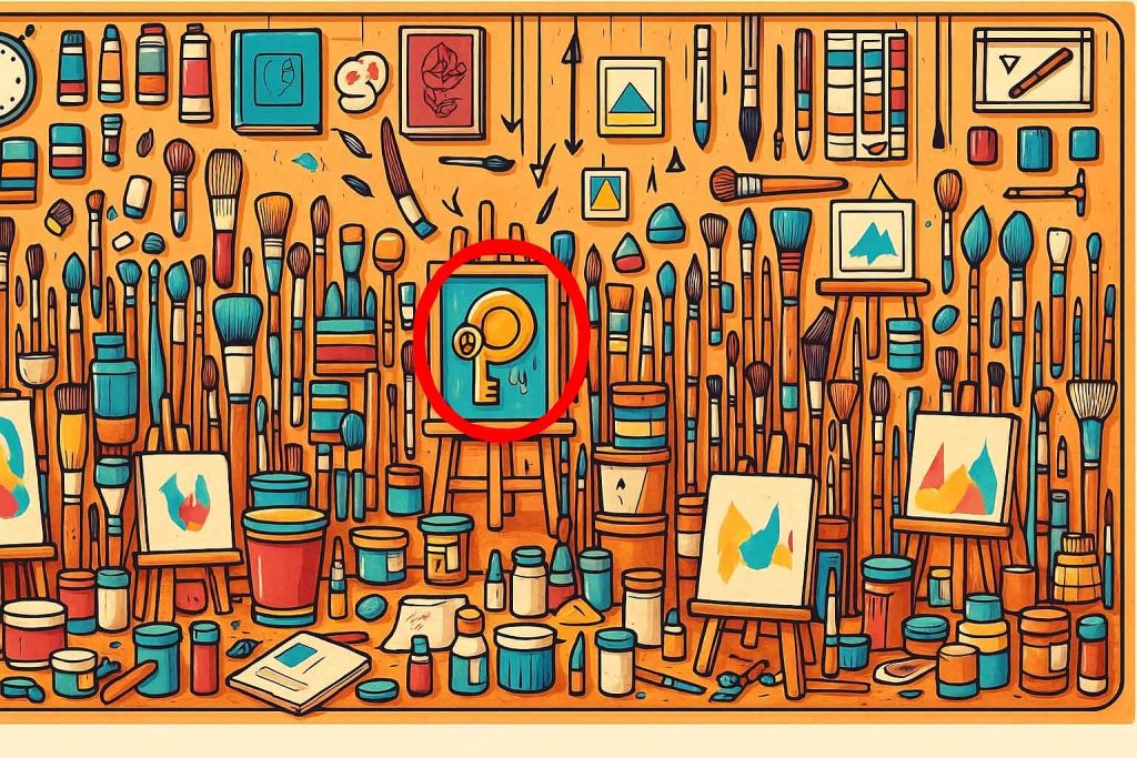 Spot the Hidden Key