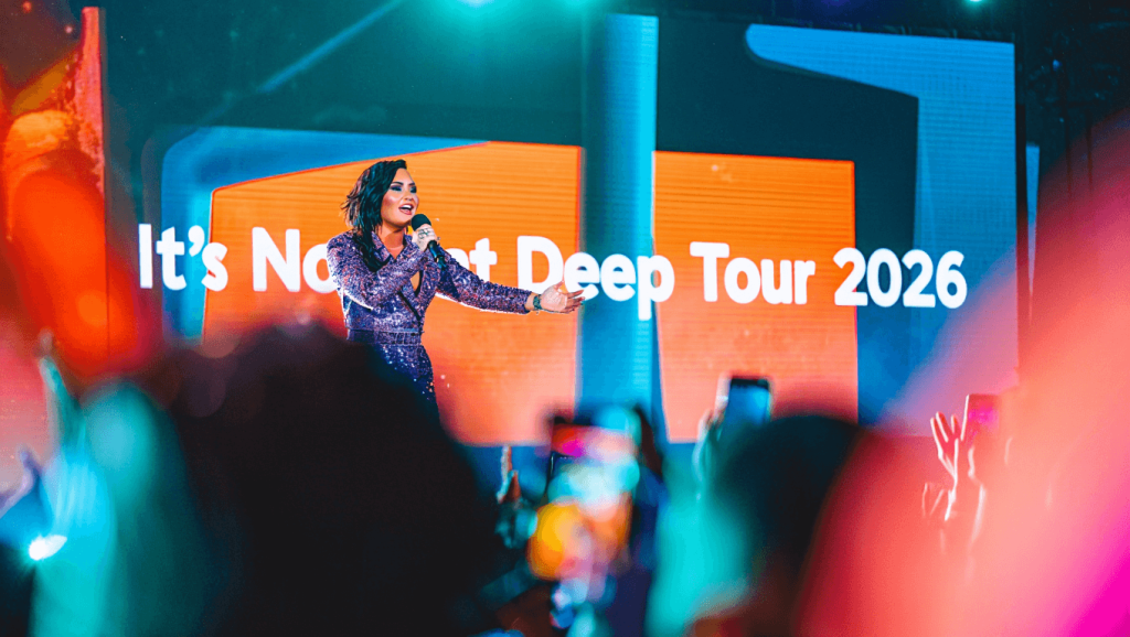Demi Lovato announces 'It's Not That Deep' North American tour, 23-city run starting spring 2026