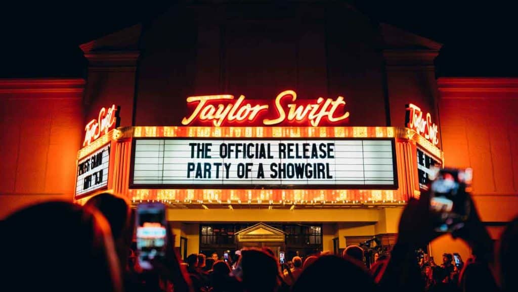 Taylor Swift Album Hits $34M Box Office Oct 2025 That Flips Movie Release Strategy