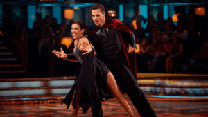 Jen Affleck eliminated on Dancing with the Stars Halloween Night after judges' votes