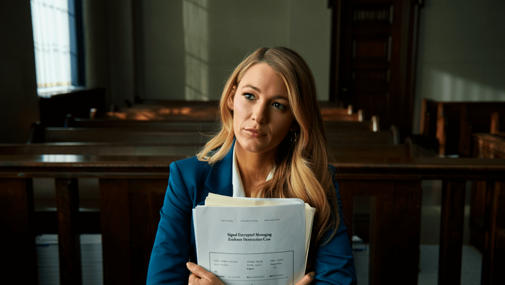 Justin Baldoni accused of destroying evidence using encrypted app Signal in Blake Lively lawsuit