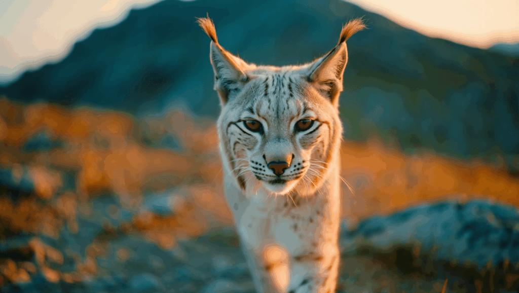 Leucistic iberian lynx: world's first white lynx captured on camera in Spain