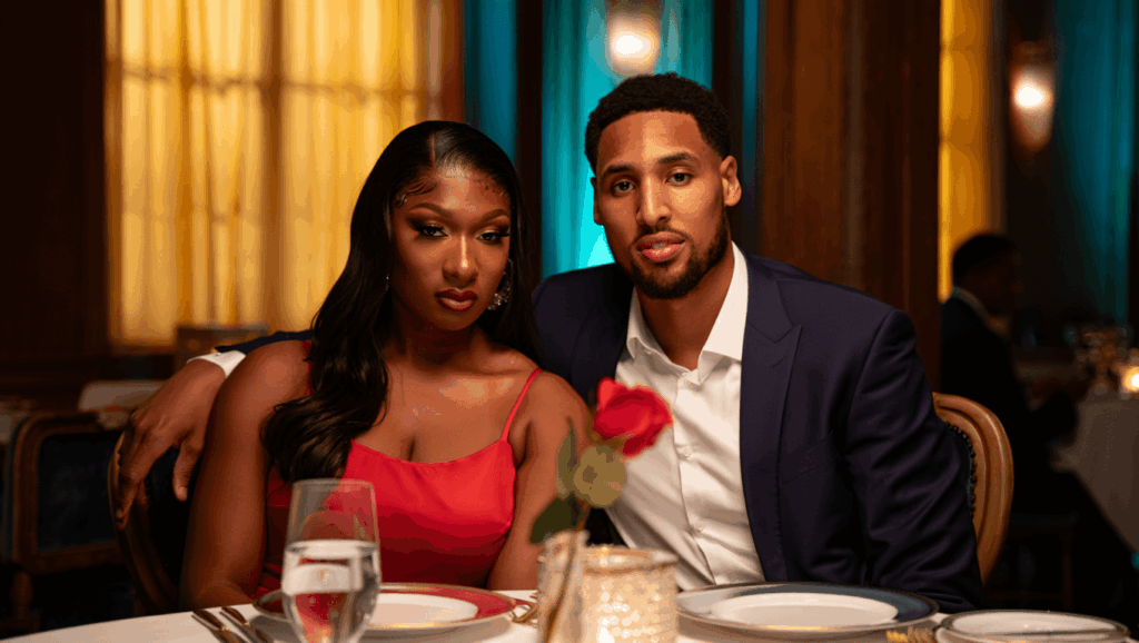 Megan Thee Stallion sparks engagement rumors as Klay Thompson calls her 'P. Thompson' in viral date video