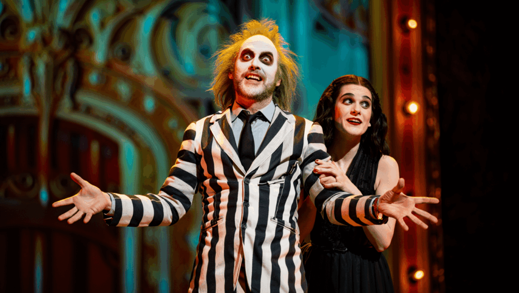 Good Morning America brings Halloween spooky fun with Beetlejuice Broadway performance