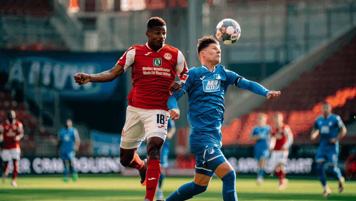 Mainz faces in-form Hoffenheim on 61% win probability, favored to extend 4-game streak