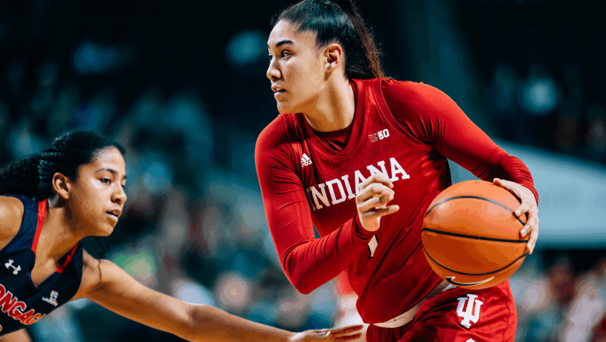 Gonzaga battles undefeated Indiana in Coconut Hoops showdown, teams tied at halftime