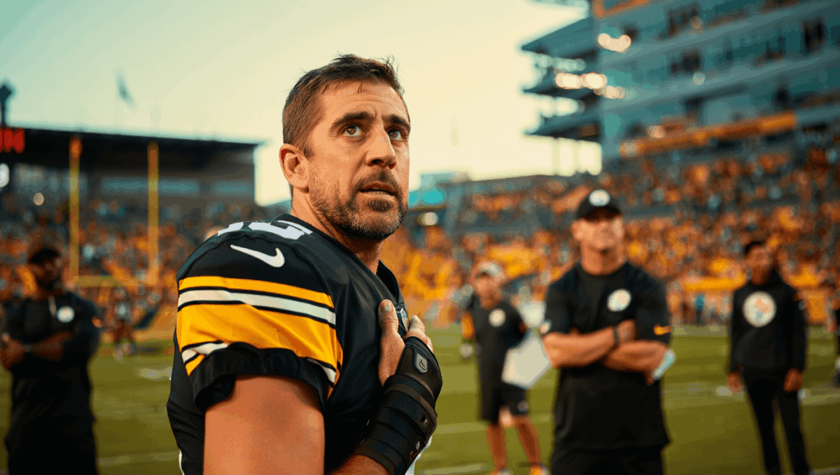 is aaron rodgers playing today? Steelers say he'll start vs. Bills despite multiple left-wrist fractures