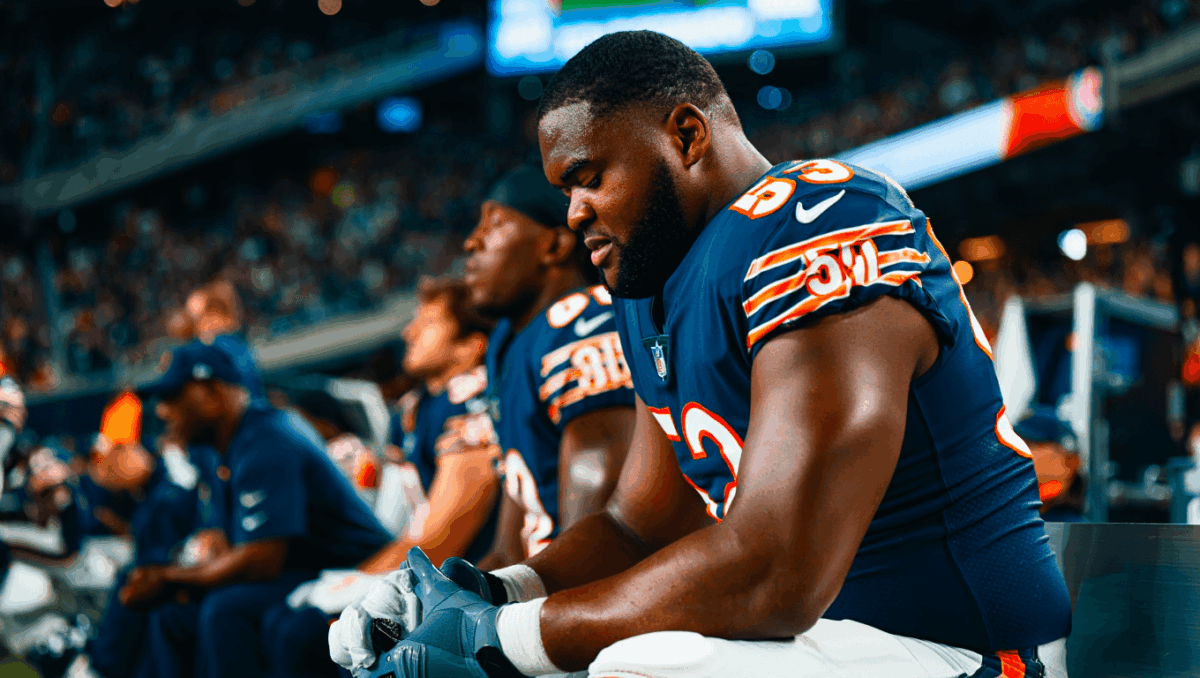 Bears injury report: T.J. Edwards, Tyrique Stevenson ruled out for Black Friday clash vs. Eagles, won't have top linebackers
