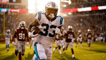 Panthers depth chart unchanged heading into 49ers matchup, Dowdle maintains RB1 role