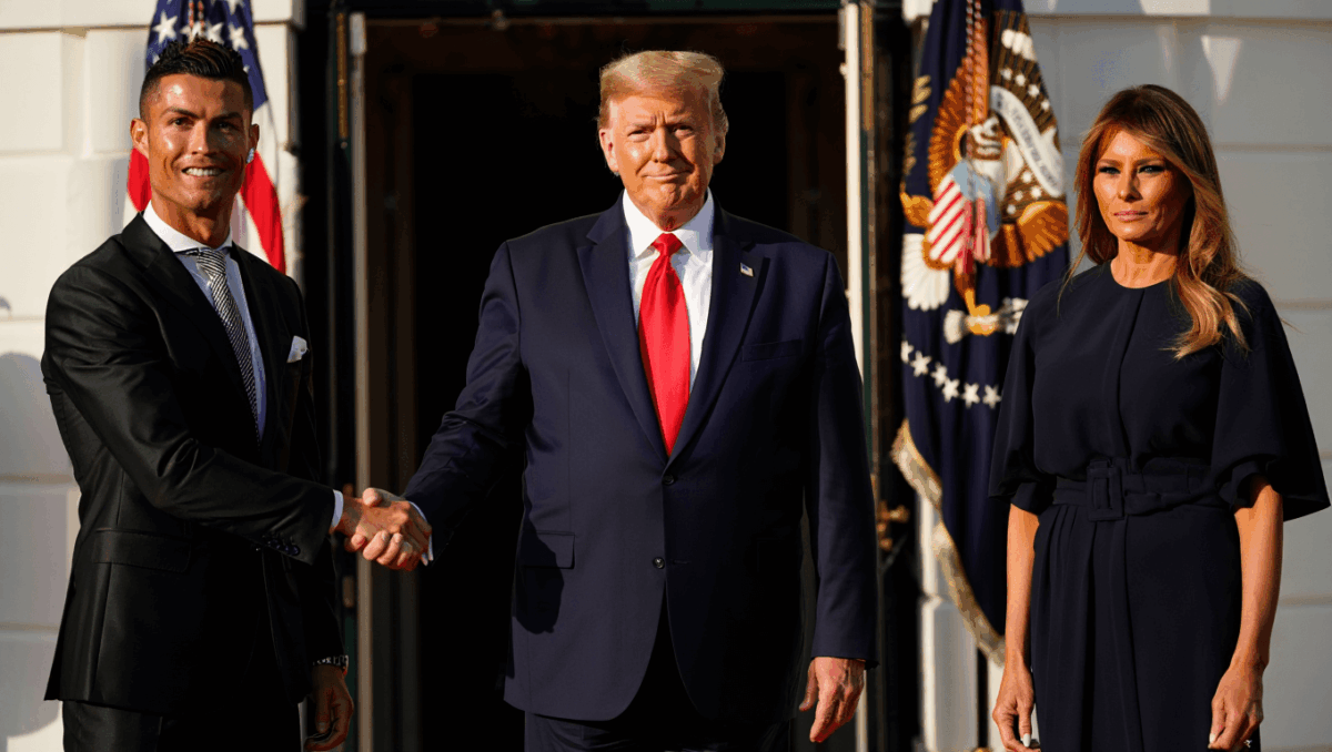 Ronaldo attends Trump White House dinner with Saudi Crown Prince