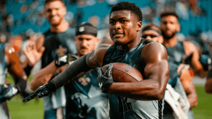 Devin Neal cleared to start Sunday against Dolphins with Alvin Kamara sidelined by knee injury
