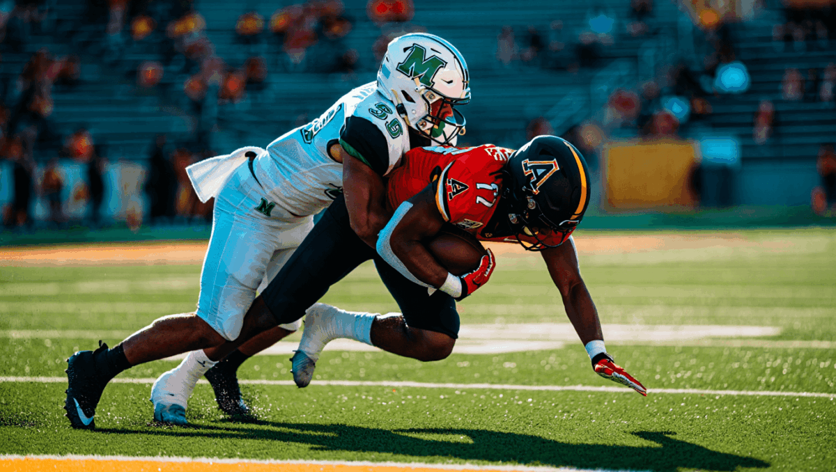 Marshall favored to extend winning streak over slumping App State, -4.5 point edge on Saturday