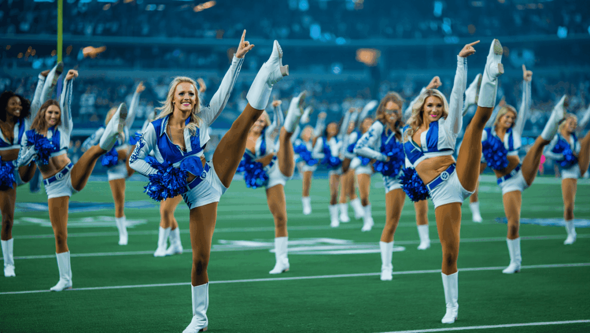 Dallas Cowboy Cheerleaders shine in Thanksgiving showdown as Cowboys battle Chiefs tonight at AT&T Stadium