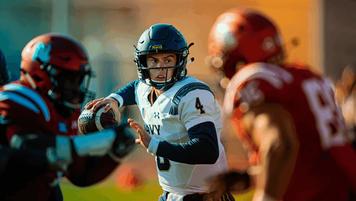 College football games today kick off rivalry week tonight with Navy-Memphis, plus massive Ohio State-Michigan showdown coming Saturday