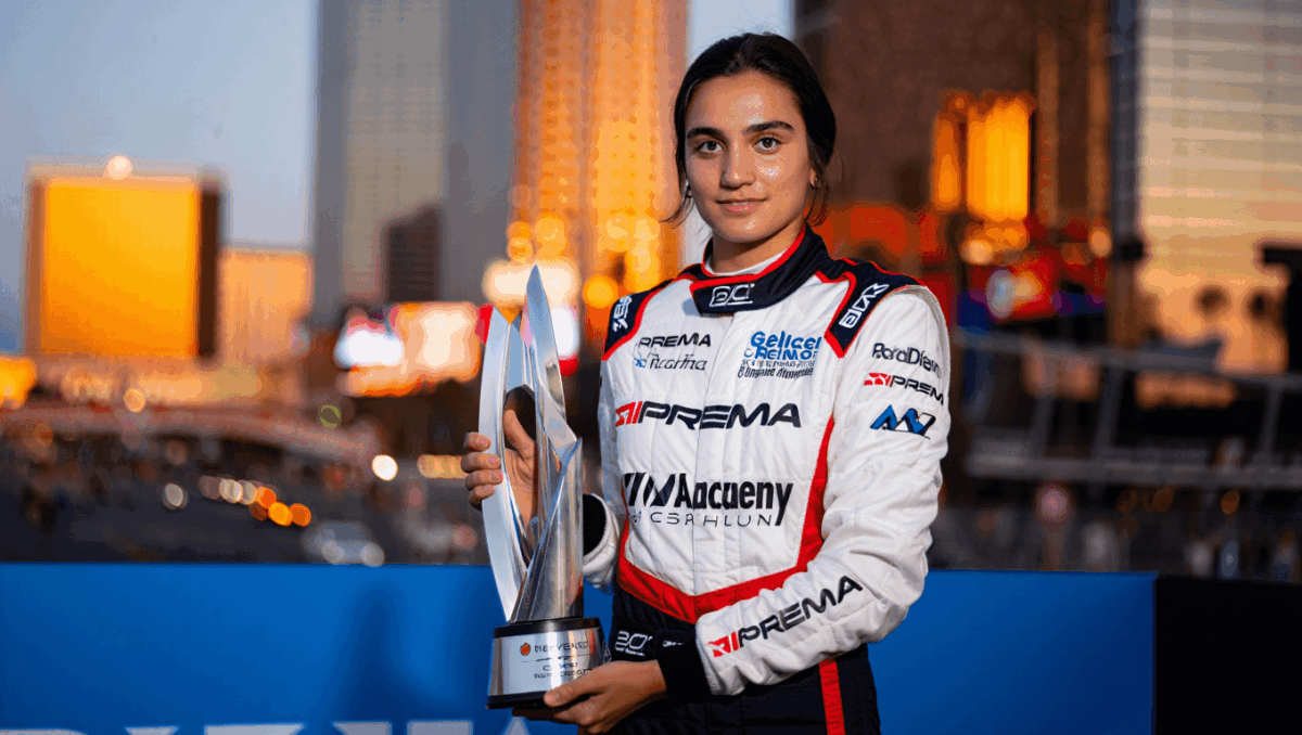 F1 academy drivers: Pin clinches title with Las Vegas thriller on final race day