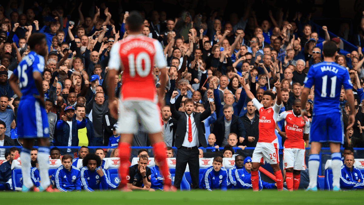 English Premier League's top contenders clash as Chelsea hosts Arsenal in huge London derby today