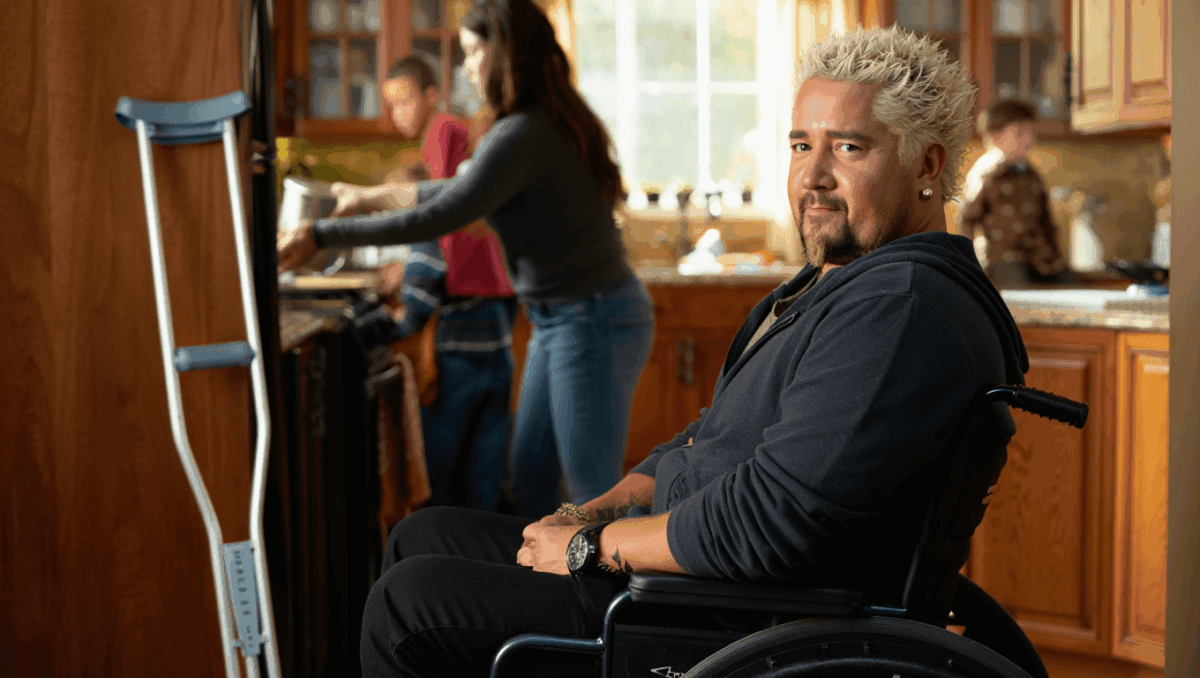 Guy Fieri undergoes emergency surgery after falling down stairs on set, won't walk for 8 weeks