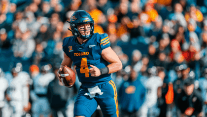 Toledo faces Central Michigan in pivotal MAC rivalry clash as both teams hunt bowl eligibility today