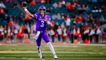 TCU faces unbeaten Houston trying to spoil Cougars' Big 12 title chase