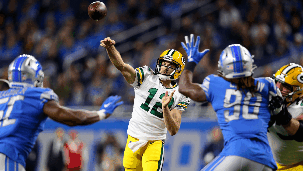 ESPN NFL scores: Packers lead Lions, Chiefs face Cowboys in Thanksgiving tripleheader tonight