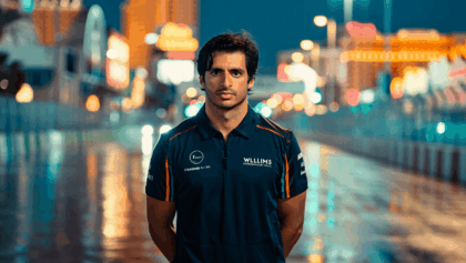 Carlos Sainz Jr. starts from pole position battle in Vegas, claims P3 after rainy qualifying