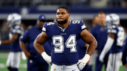 94 on the Cowboys is Marshawn Kneeland, DE honored by Dallas after tragic Nov 6 passing