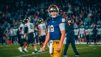 Notre Dame faces Stanford tonight as No. 9 Fighting Irish seek playoff positioning in season finale
