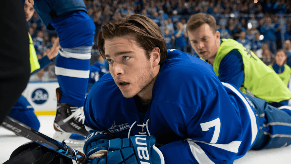 Jeremy Langlois released from hospital after scary on-ice collision, CT scans come back normal