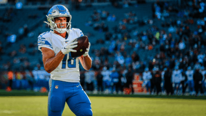 Sam Laporta ruled out today vs Packers after back surgery, likely done for season