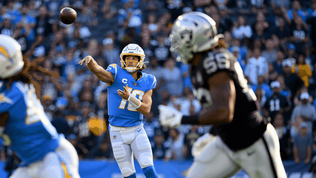 raiders vs chargers face off today in crucial AFC West clash — here's what to watch
