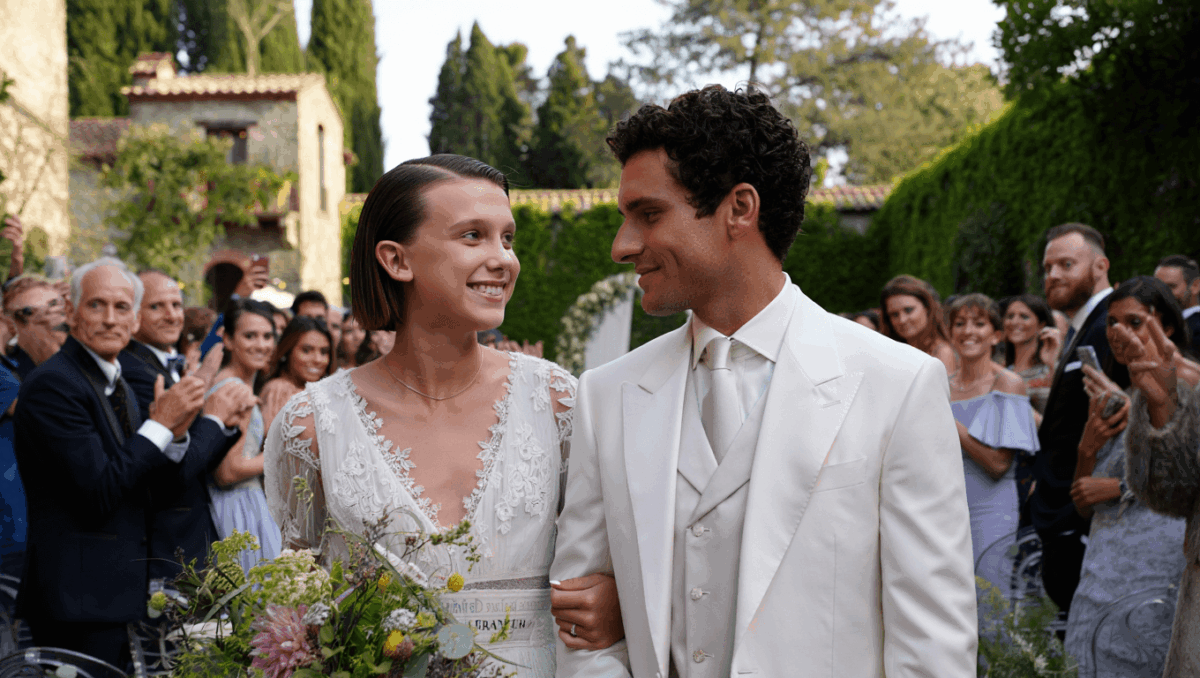 Millie Bobby Brown husband Jake Bongiovi gets surprising wedding detail revealed, RAYE sang iconic performance