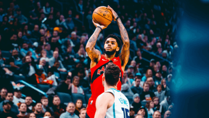 Raptors aim for 10th straight victory tonight against Hornets in Charlotte