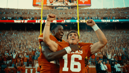 Texas beats No. 3 Texas A&M 27-17 last night, stunning upset knocks Aggies out of SEC title game