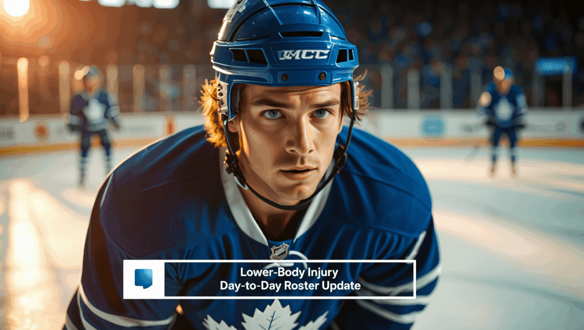 Blues vs Maple Leafs: Matthew Knies ruled out with injury as Toronto faces 5-game slide