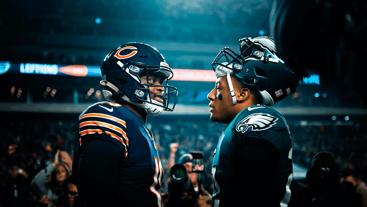 Lincoln Financial Field hosts Eagles-Bears Black Friday showdown as division leaders clash, Eagles favored by 7