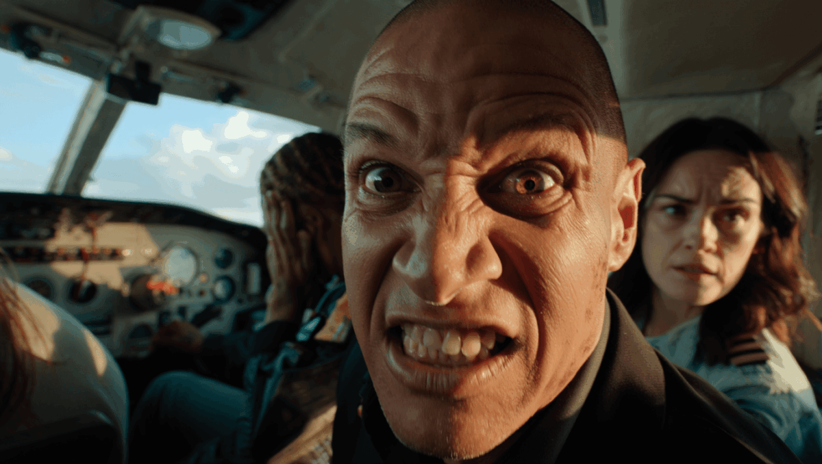 Flight Risk hits #1 on HBO Max after Mel Gibson's wild thriller debuts, Mark Wahlberg goes bald for chaos