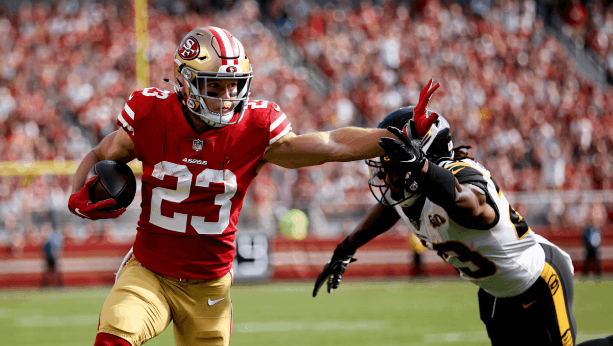 Fantasy football rankings reveal Christian McCaffrey's dominance as Week 13 kicks off with Thanksgiving slate