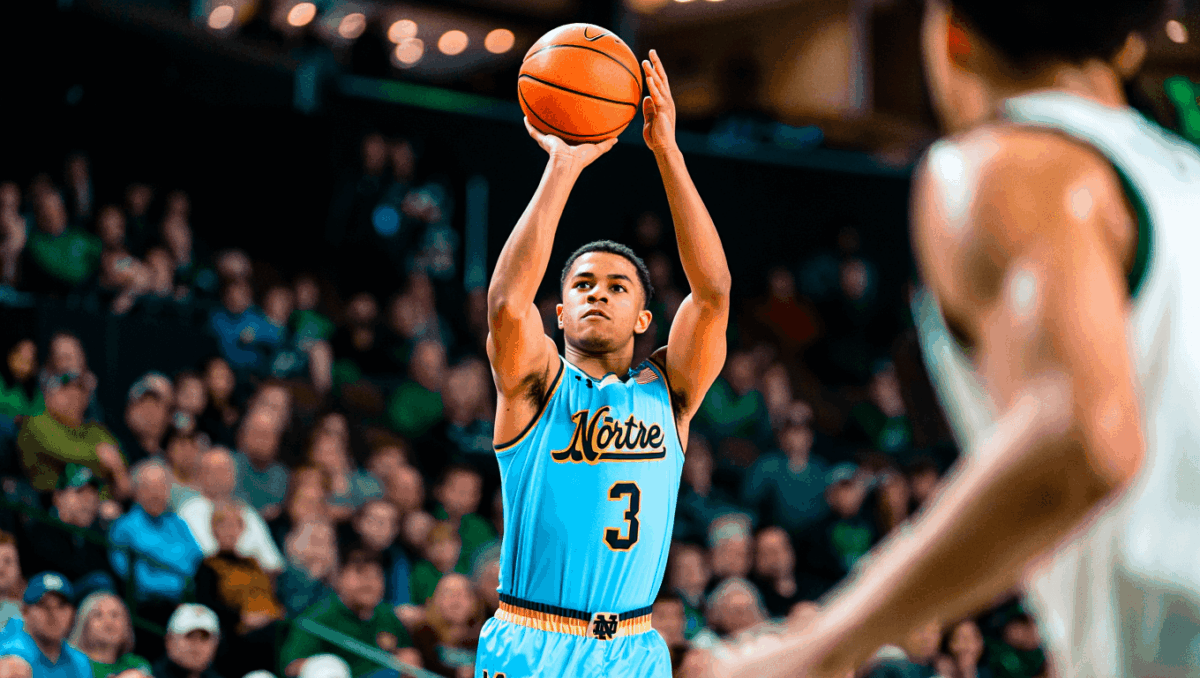 Notre Dame dominates Rutgers in first half, leads 31-15 in Las Vegas tournament