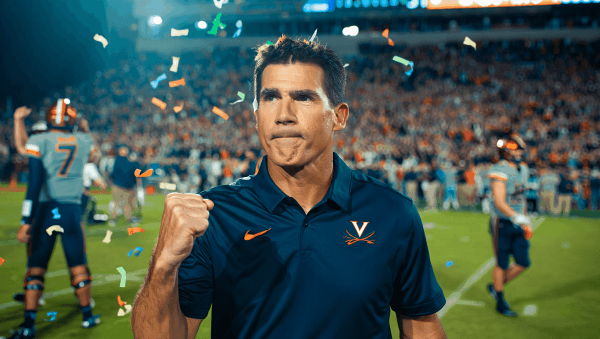 Virginia football defeats Virginia Tech 39-30, clinches ACC championship game spot with dominant Senior Day victory