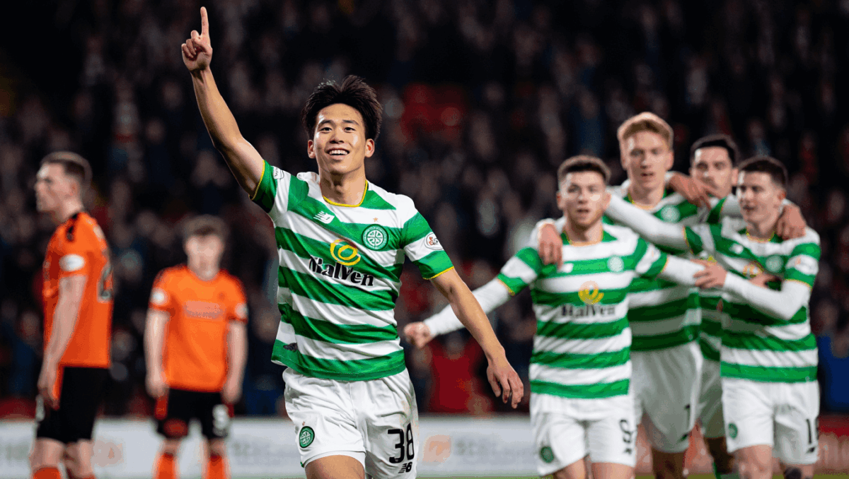 Dundee United vs Celtic: Maeda's early strike puts Hoops in front at half-time